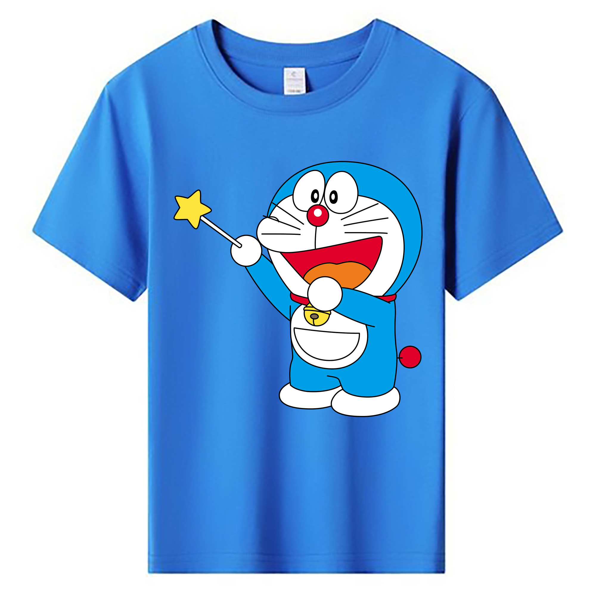 （画像用） ドラえもん Doraemon 綿100％キッズTシャツ（フロントプリント）